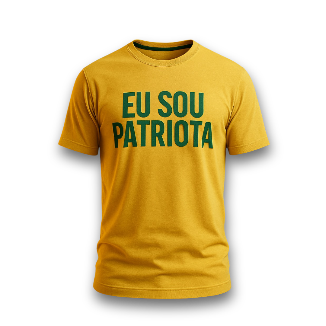 Camiseta Eu Sou Patriota